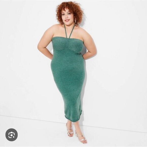 🆕👗Tube Midi Sweater Dress, XXL - Picture 1 of 4
